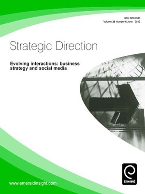 cover image of Strategic Direction, Volume 28, Issue 6